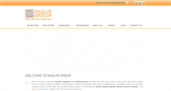 Desktop Screenshot of mazurgroupla.com